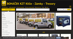 Desktop Screenshot of bohacek-kzt.cz